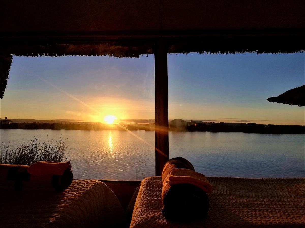 Вилла Titicaca Habitacion Panoramica Vista Al Amanecer Пуно Экстерьер фото