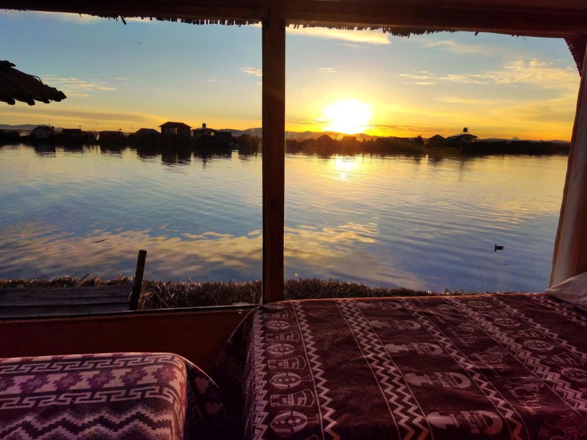 Вилла Titicaca Habitacion Panoramica Vista Al Amanecer Пуно Экстерьер фото