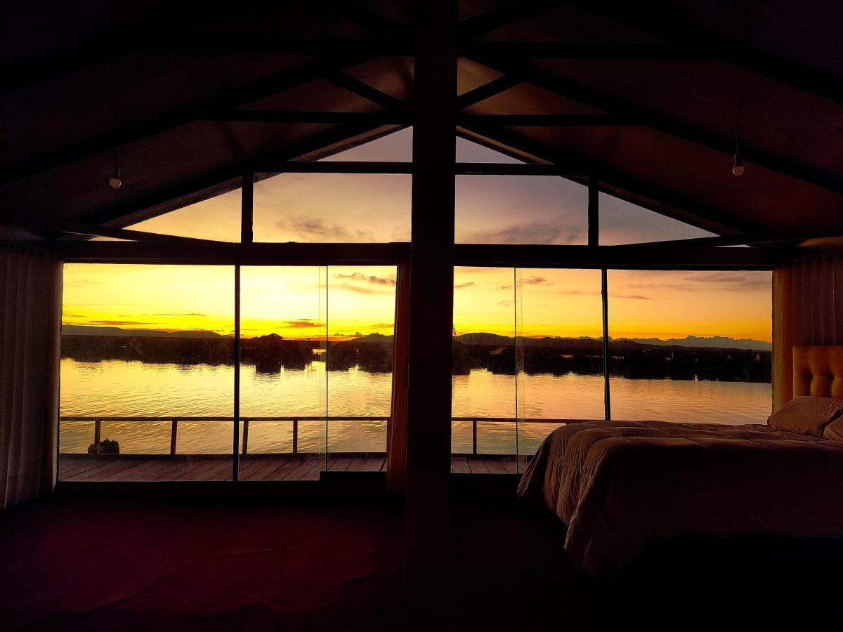Вилла Titicaca Habitacion Panoramica Vista Al Amanecer Пуно Экстерьер фото