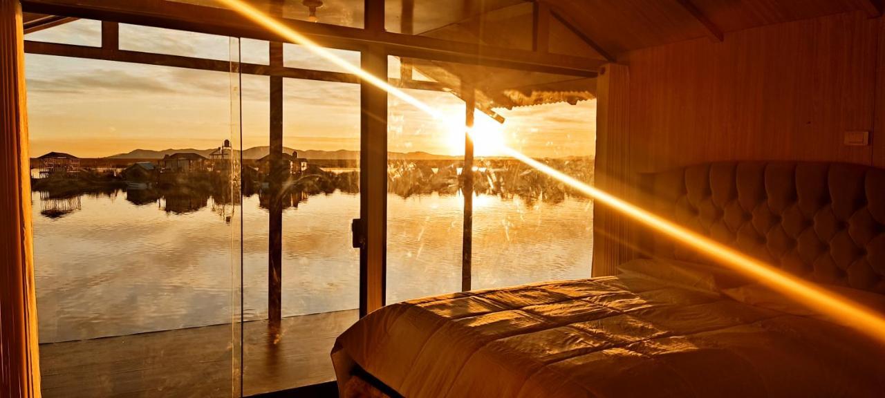 Вилла Titicaca Habitacion Panoramica Vista Al Amanecer Пуно Экстерьер фото