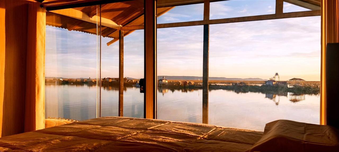Вилла Titicaca Habitacion Panoramica Vista Al Amanecer Пуно Экстерьер фото