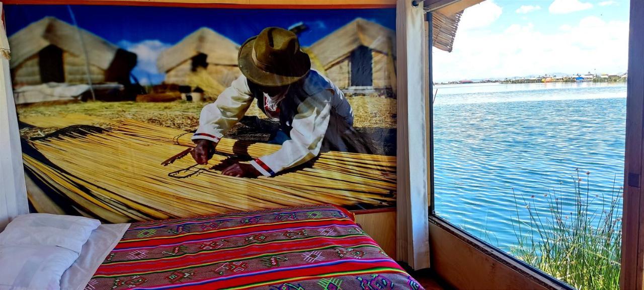 Вилла Titicaca Habitacion Panoramica Vista Al Amanecer Пуно Экстерьер фото