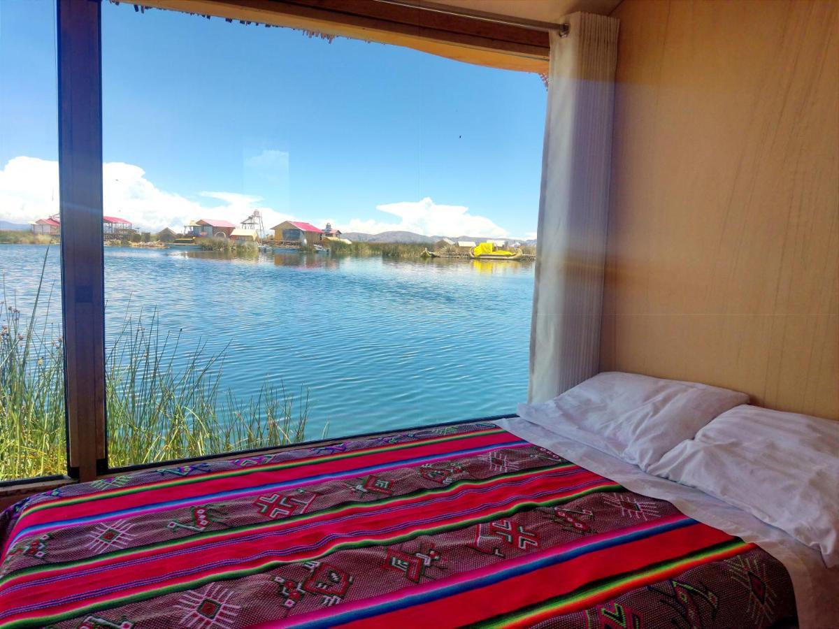 Вилла Titicaca Habitacion Panoramica Vista Al Amanecer Пуно Экстерьер фото