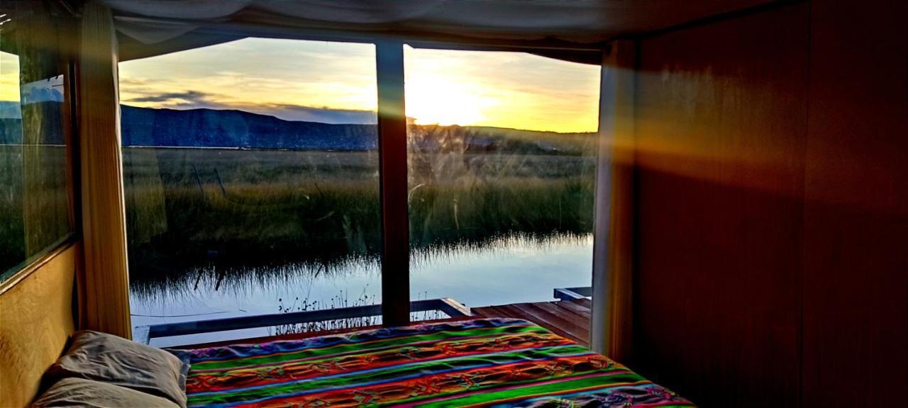 Вилла Titicaca Habitacion Panoramica Vista Al Amanecer Пуно Экстерьер фото