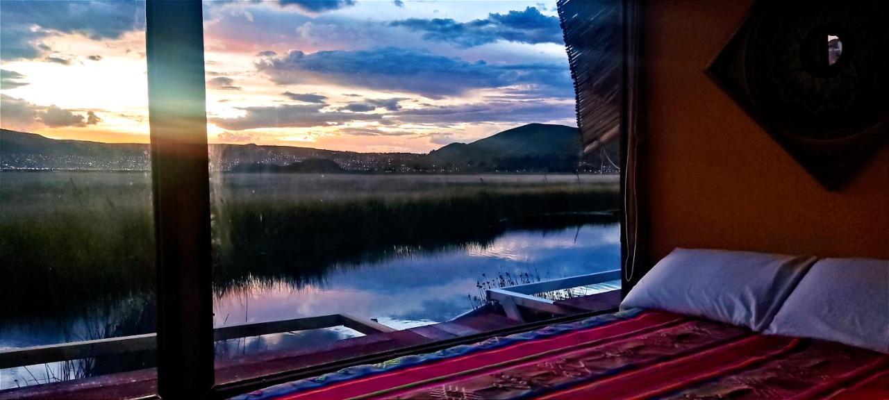 Вилла Titicaca Habitacion Panoramica Vista Al Amanecer Пуно Экстерьер фото