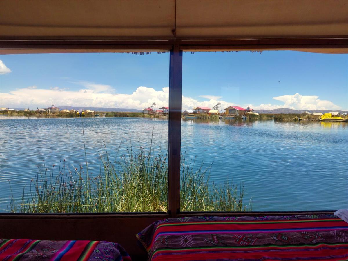 Вилла Titicaca Habitacion Panoramica Vista Al Amanecer Пуно Экстерьер фото