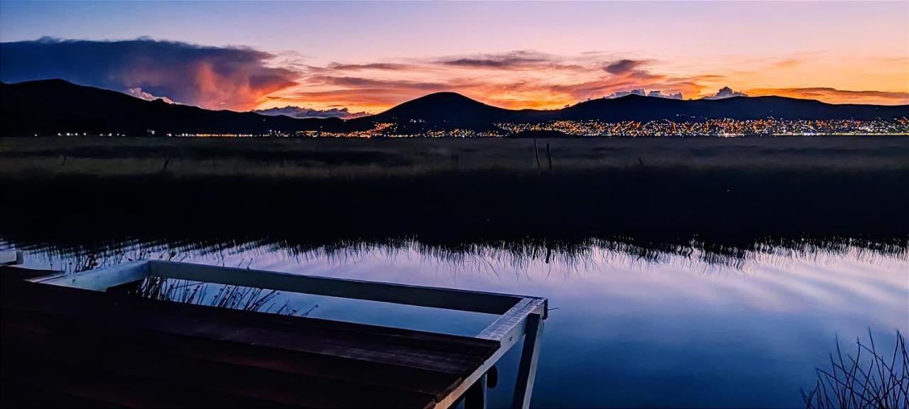Вилла Titicaca Habitacion Panoramica Vista Al Amanecer Пуно Экстерьер фото