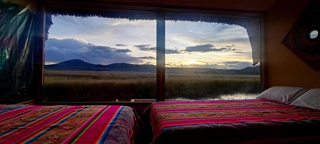 Вилла Titicaca Habitacion Panoramica Vista Al Amanecer Пуно Экстерьер фото
