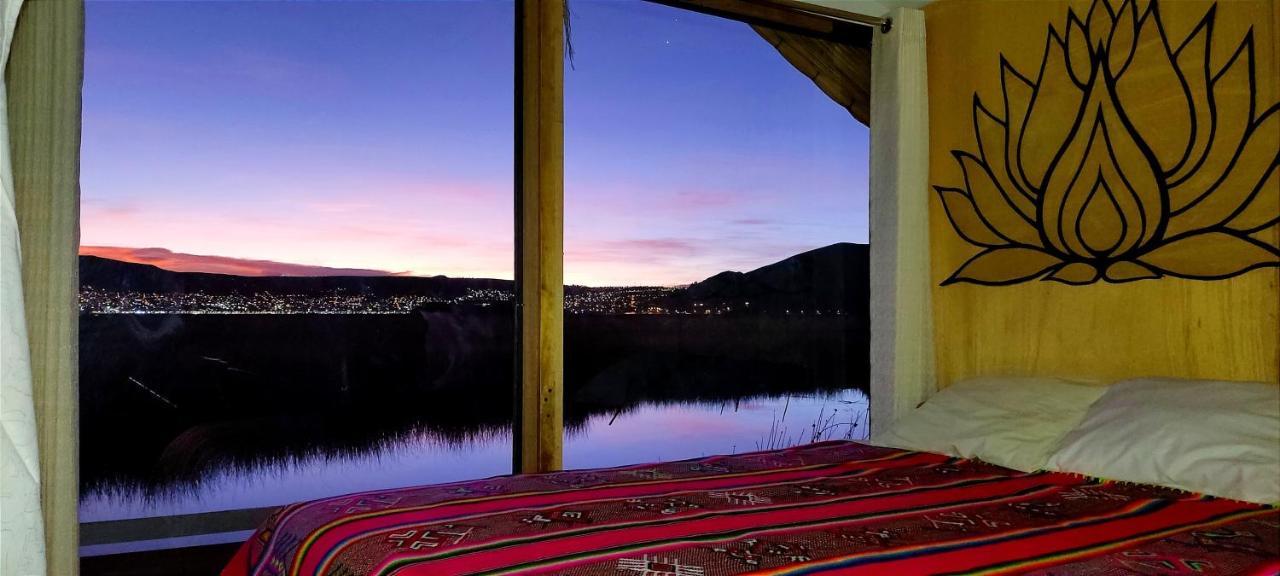 Вилла Titicaca Habitacion Panoramica Vista Al Amanecer Пуно Экстерьер фото