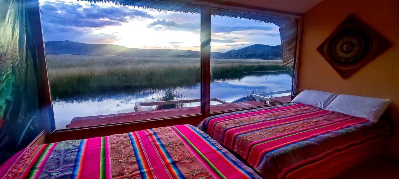 Вилла Titicaca Habitacion Panoramica Vista Al Amanecer Пуно Экстерьер фото