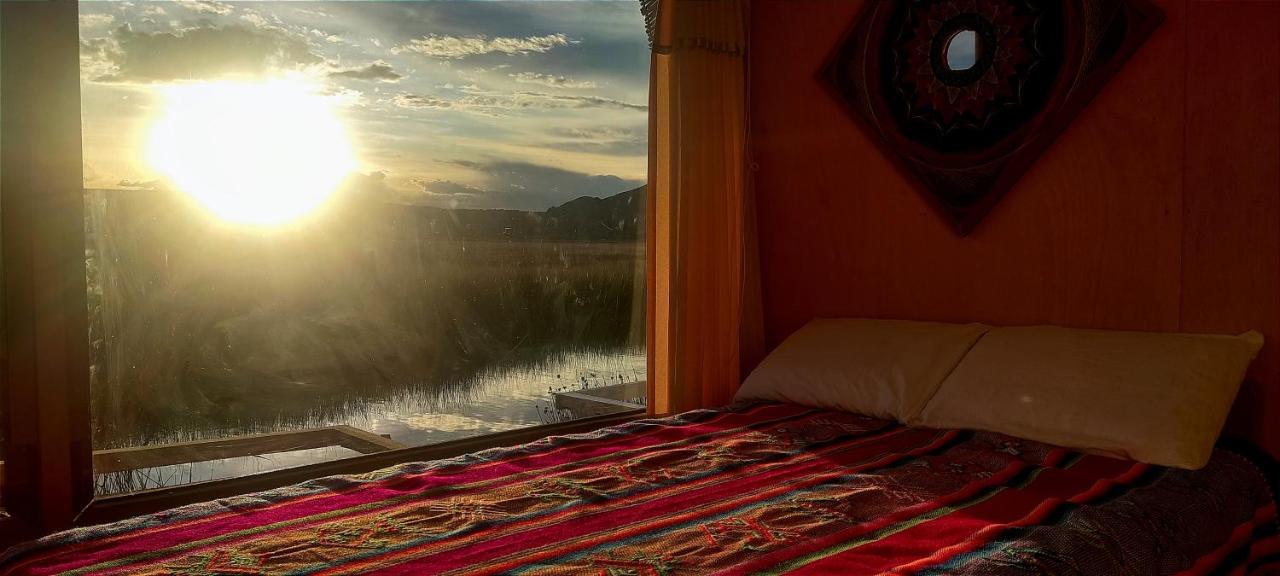 Вилла Titicaca Habitacion Panoramica Vista Al Amanecer Пуно Экстерьер фото