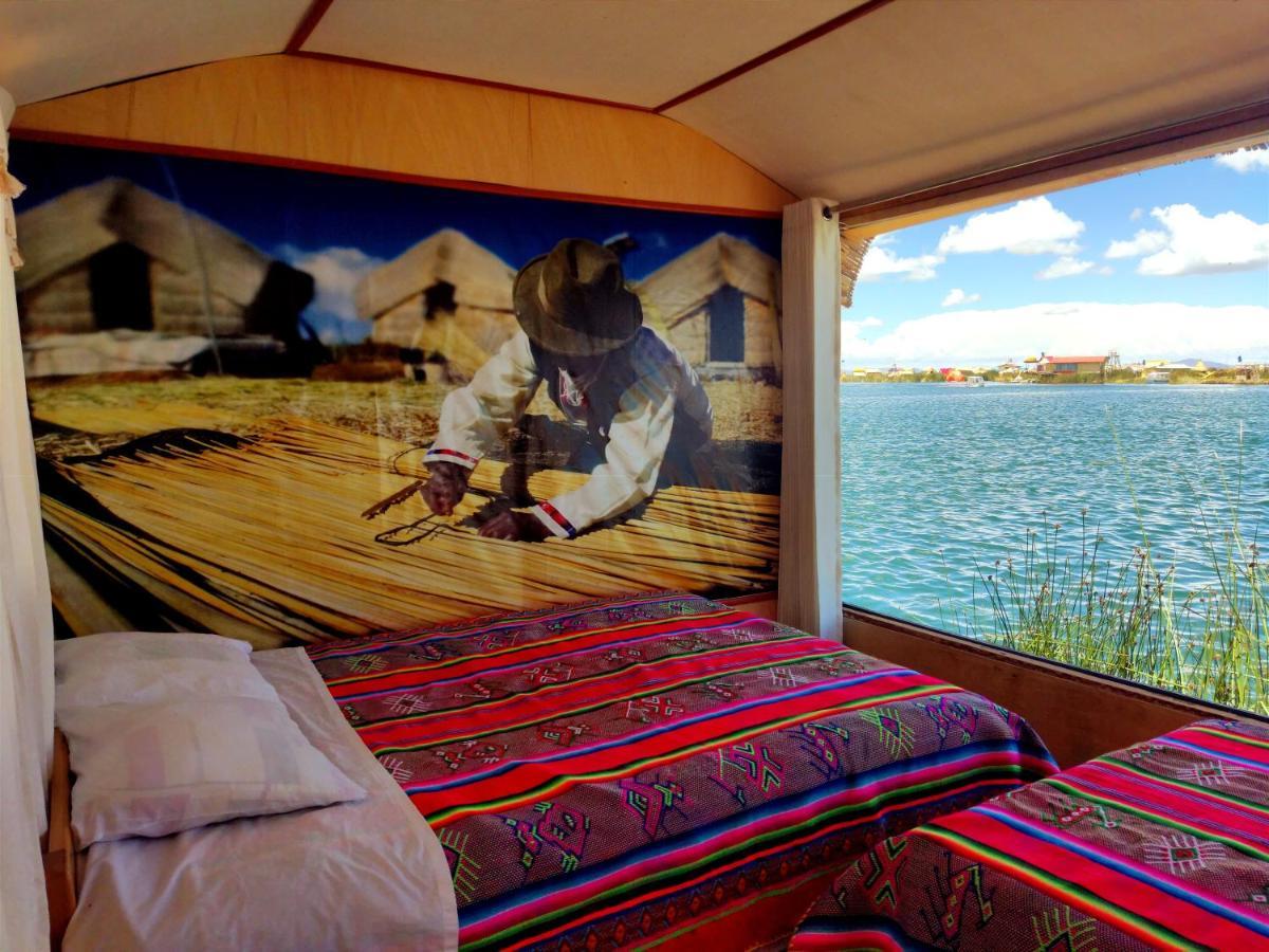 Вилла Titicaca Habitacion Panoramica Vista Al Amanecer Пуно Экстерьер фото