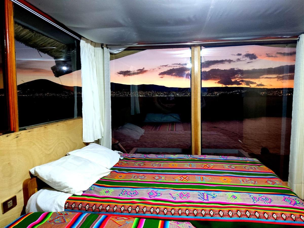 Вилла Titicaca Habitacion Panoramica Vista Al Amanecer Пуно Экстерьер фото
