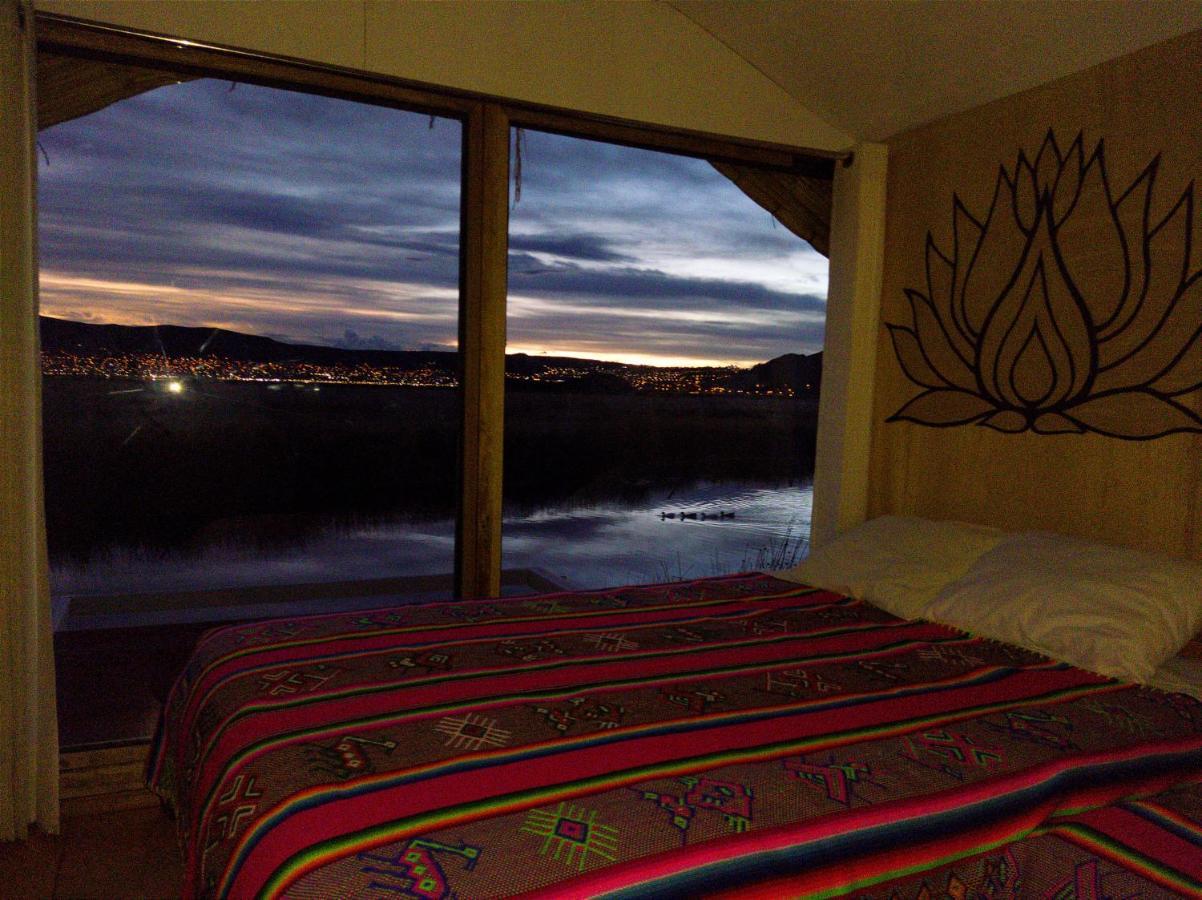 Вилла Titicaca Habitacion Panoramica Vista Al Amanecer Пуно Экстерьер фото